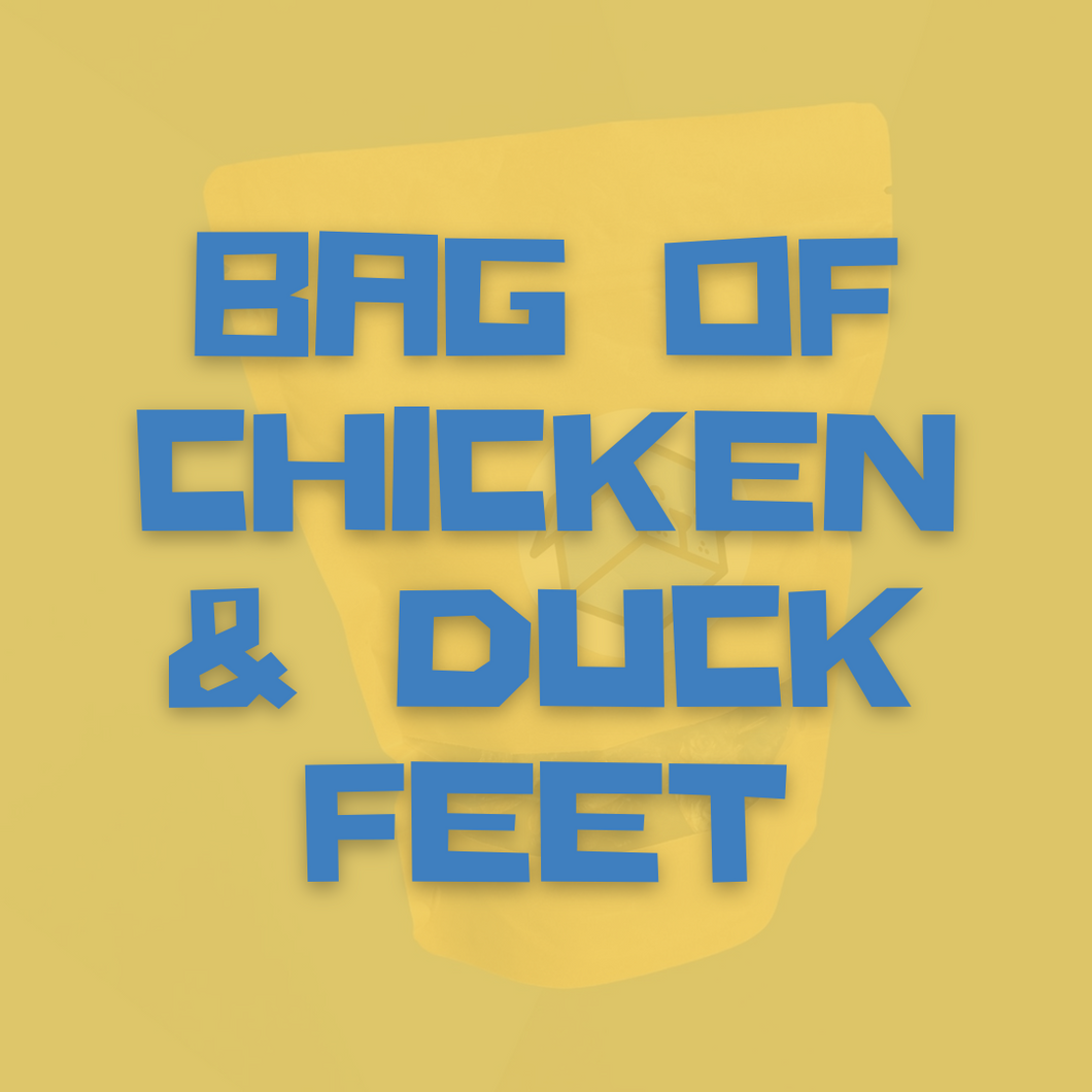 Bag of Chicken & Duck Feet